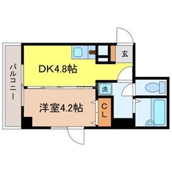 ウィステリア平和町の物件間取画像